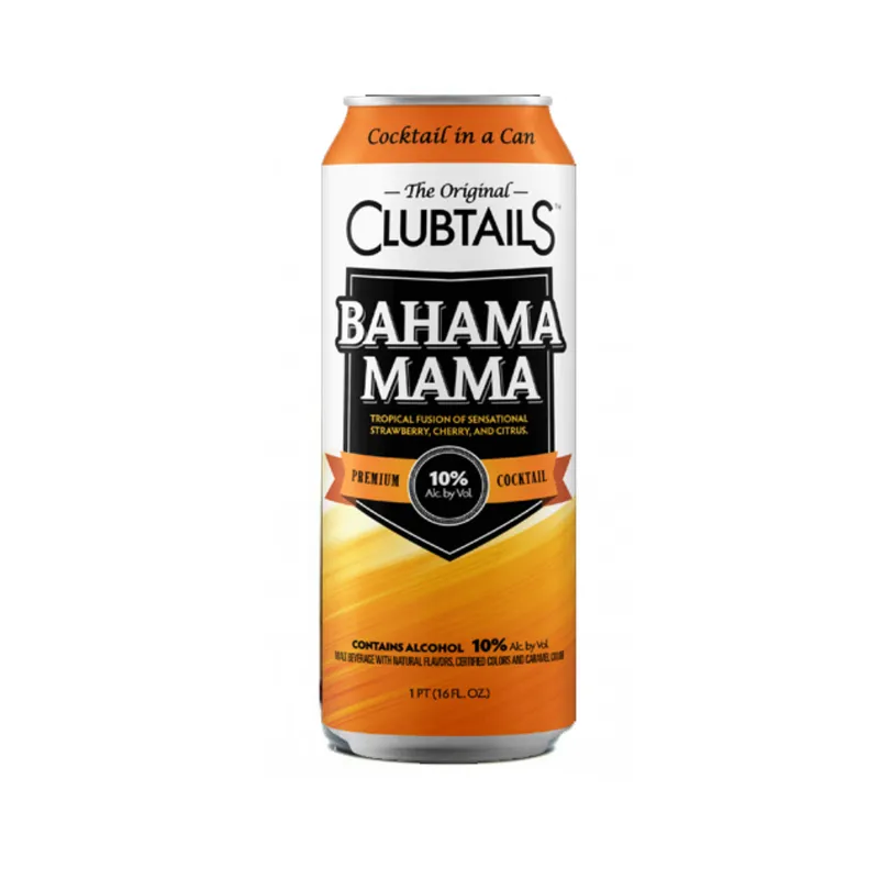 Clubtails Bahama Mama Premium Malt Beverage Cocktail Can