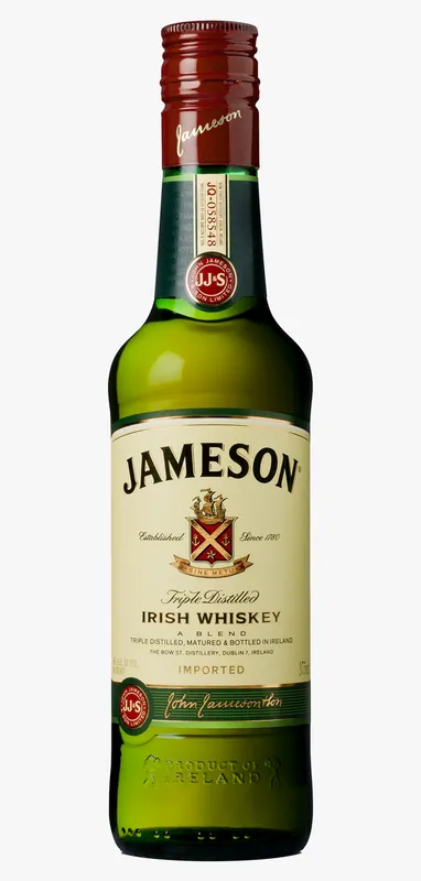 Jameson Irish Whiskey Proof: 80 375 mL