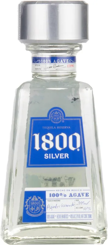 1800 Silver Tequila 200 Ml