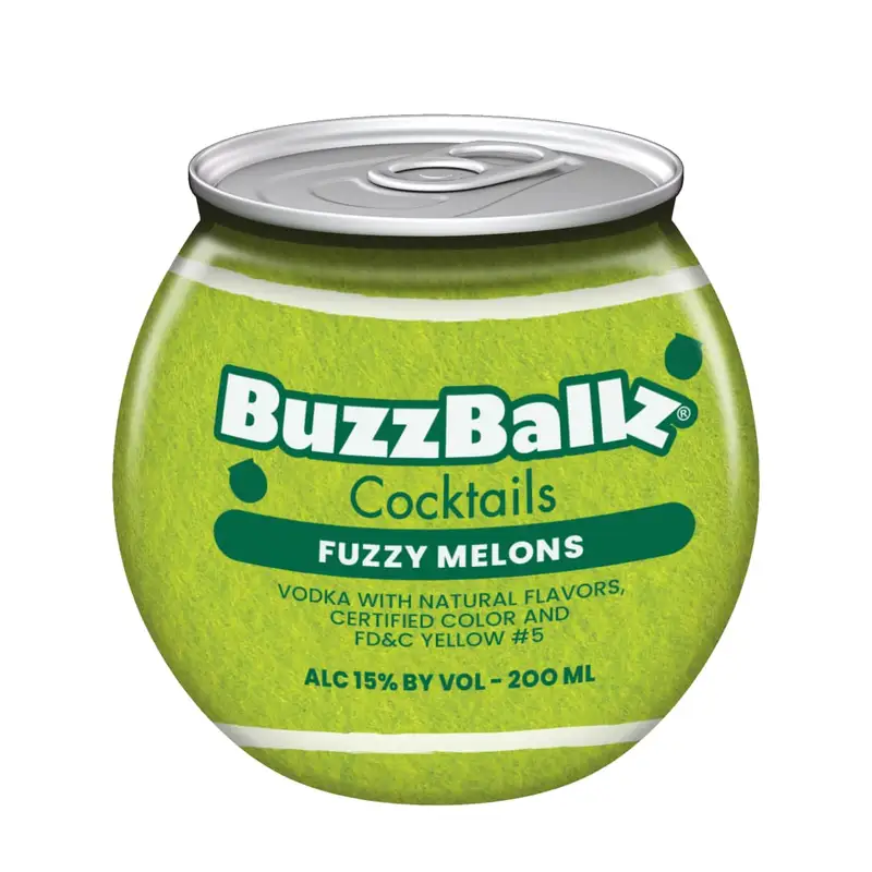 Buzz Balls BuzzBallz Fuzzy Melons Cocktails 200ml