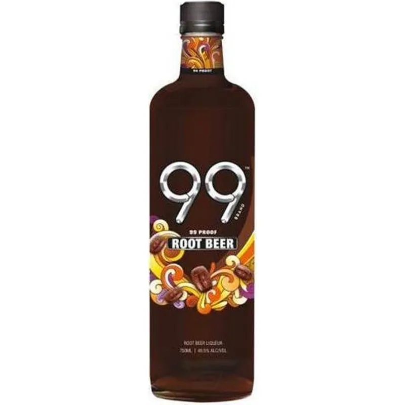 99 Brand Root Beer Liqueur - 50ml Plastic Bottle