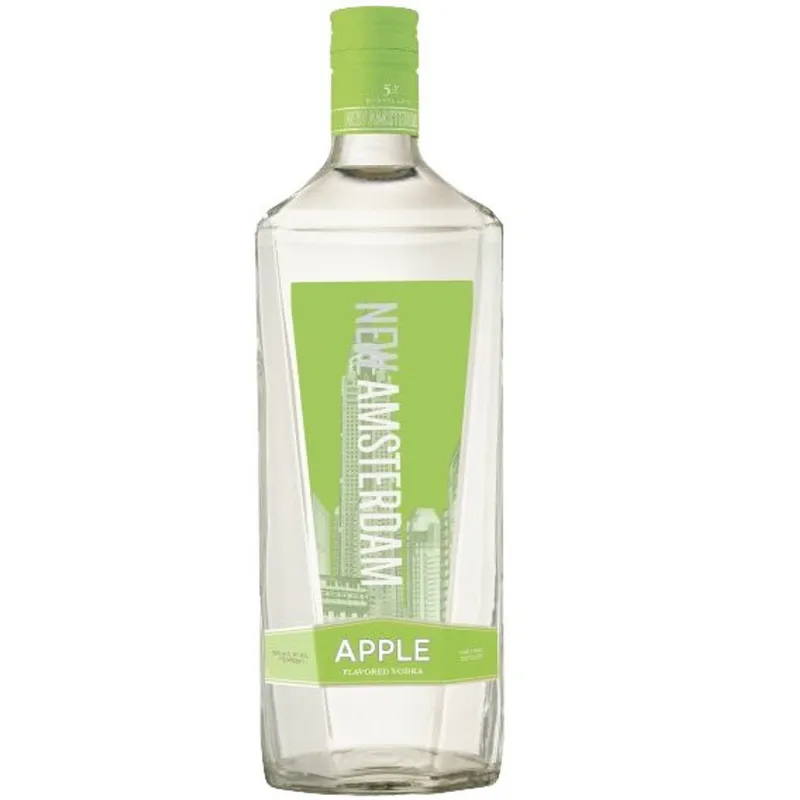 New Amsterdam Apple Flavored Vodka - 1.75L Bottle