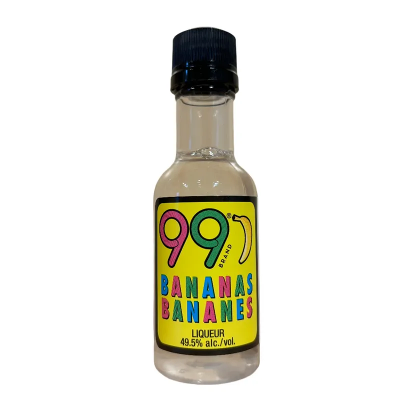 99 Brand Bananas - Banana Schnapps Liqueur - 50 Ml