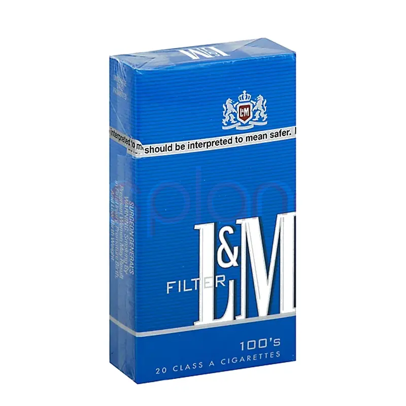 L M L&m Blue Pack Box Cigarettes - Carton