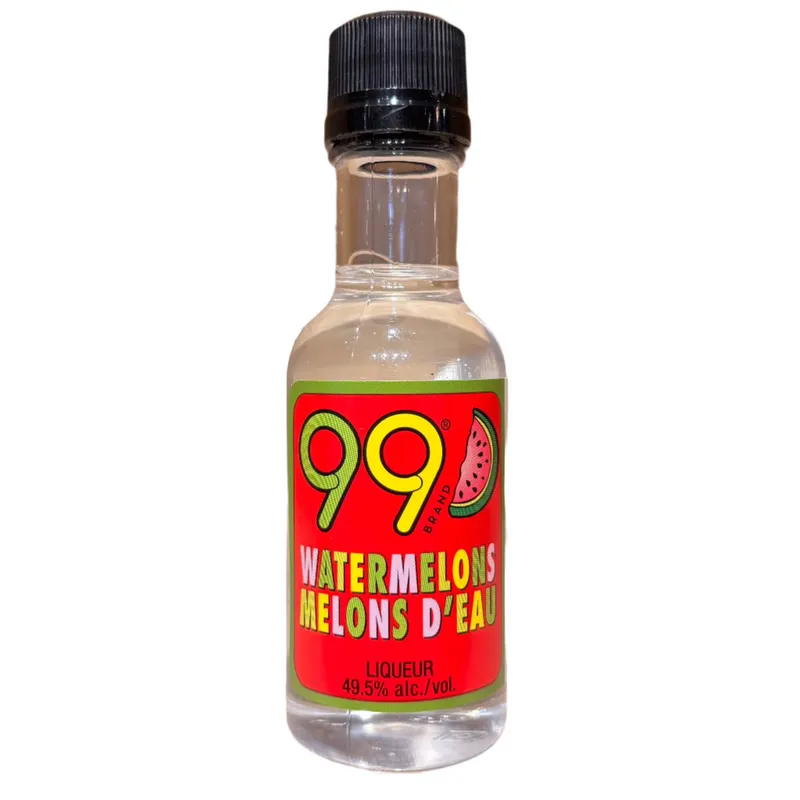 99 Brand Watermelons - Watermelon Schnapps Liqueur - 50 Ml