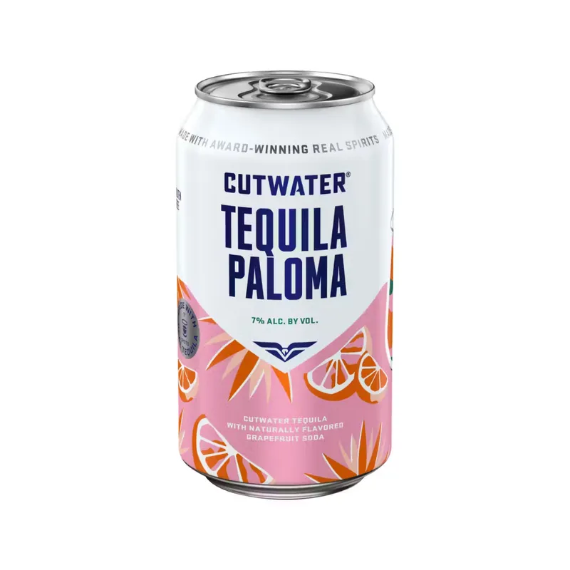 Cutwater Spirits Grapefruit Tequila Paloma, 4 Pack 12 Fl. Oz. Cans