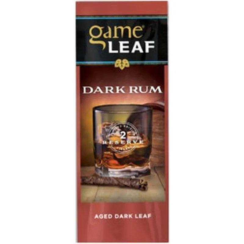 Game Leaf Dark Rum Pouch