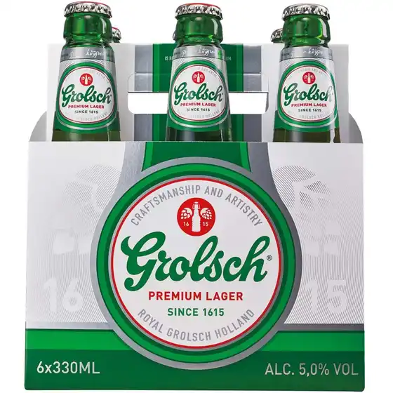 Grolsch 6Pk Premium Pilsner Beer