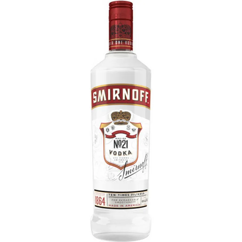 Smirnoff Vodka 80 Proof, 750 Ml