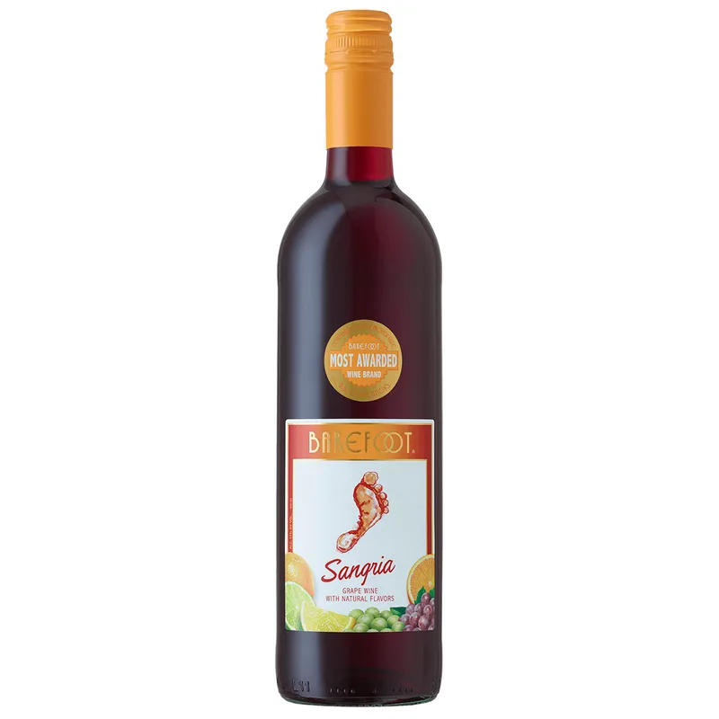 Barefoot Cellars Sangria Red Wine 750ml 750 Ml