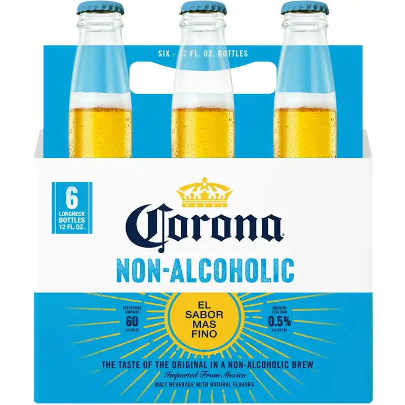 Corona Non Alcoholic 6 Pack Bottles