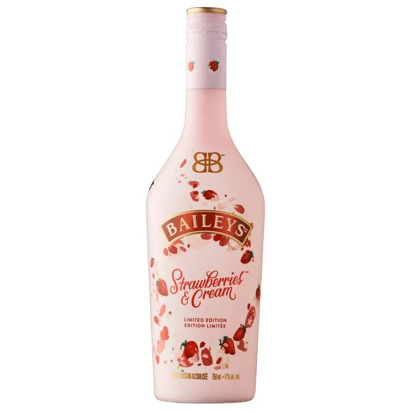Bailey's Liqueur, Strawberries & Cream 750 Ml