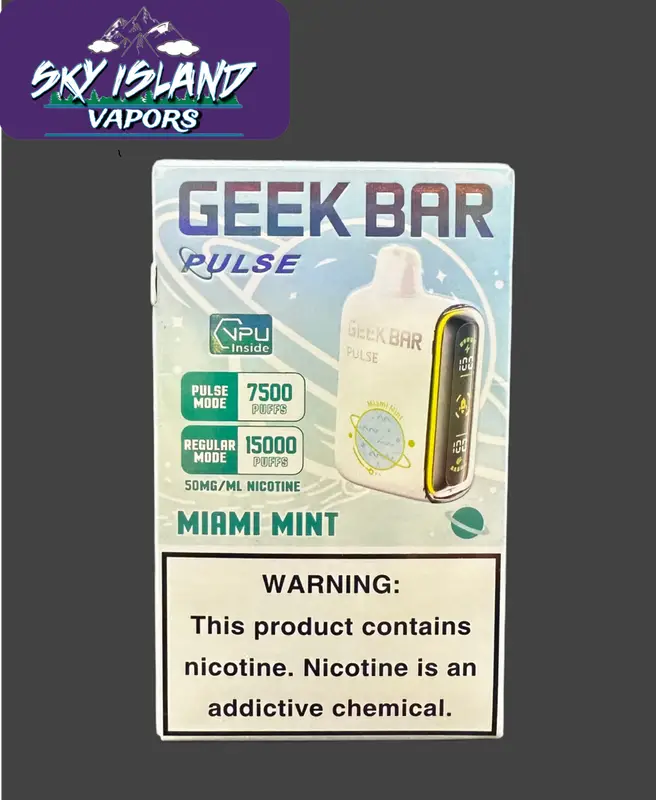 Geek Bar Pulse 15000 Miami Mint