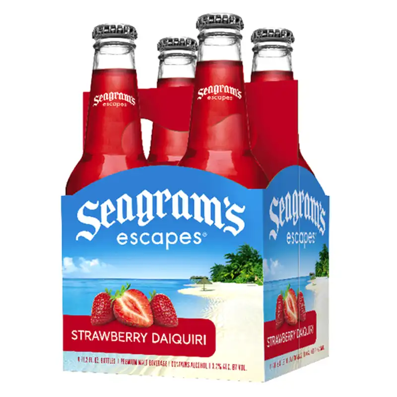 Seagram's Escapes Malt Beverage, Premium, Strawberry Daiquiri