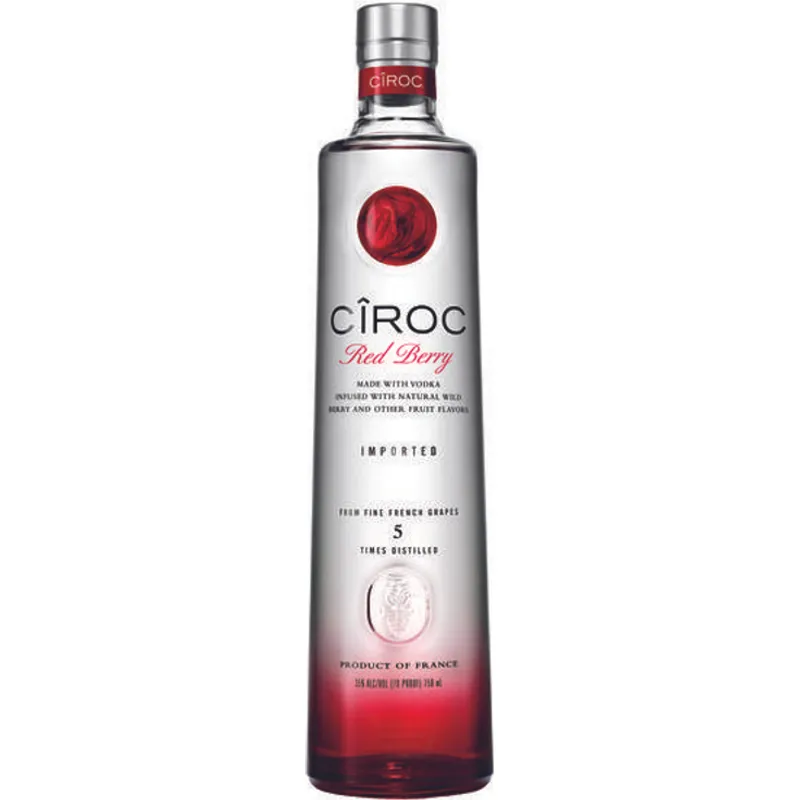Ciroc Red Berry Vodka Proof: 80 375 mL
