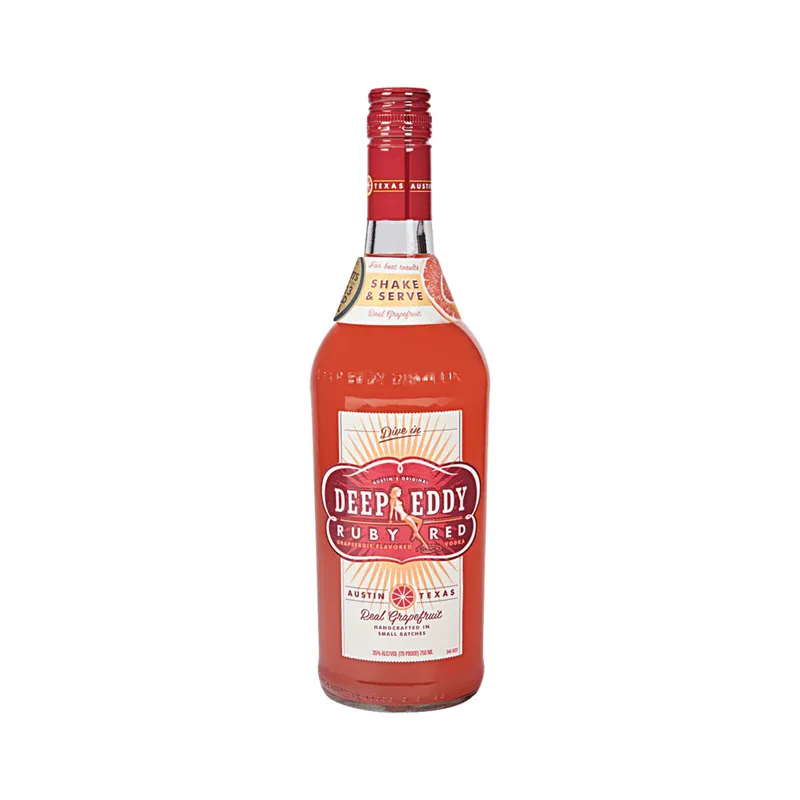 Deep Eddy Ruby Red Grapefruit Flavored Vodka, 750 Ml
