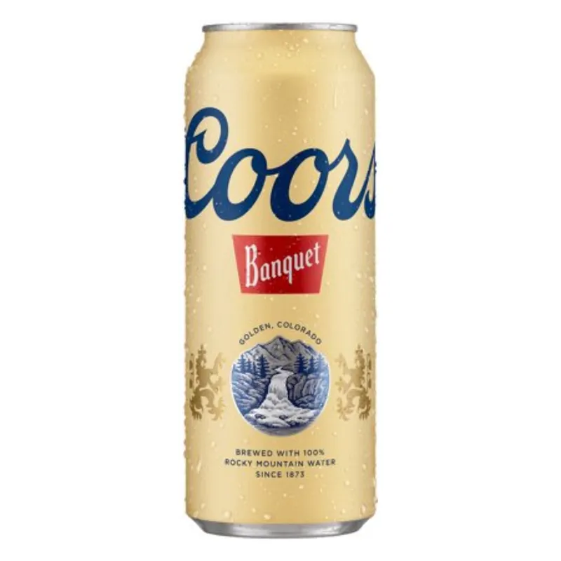 Coors Banquet Lager Beer Single Can