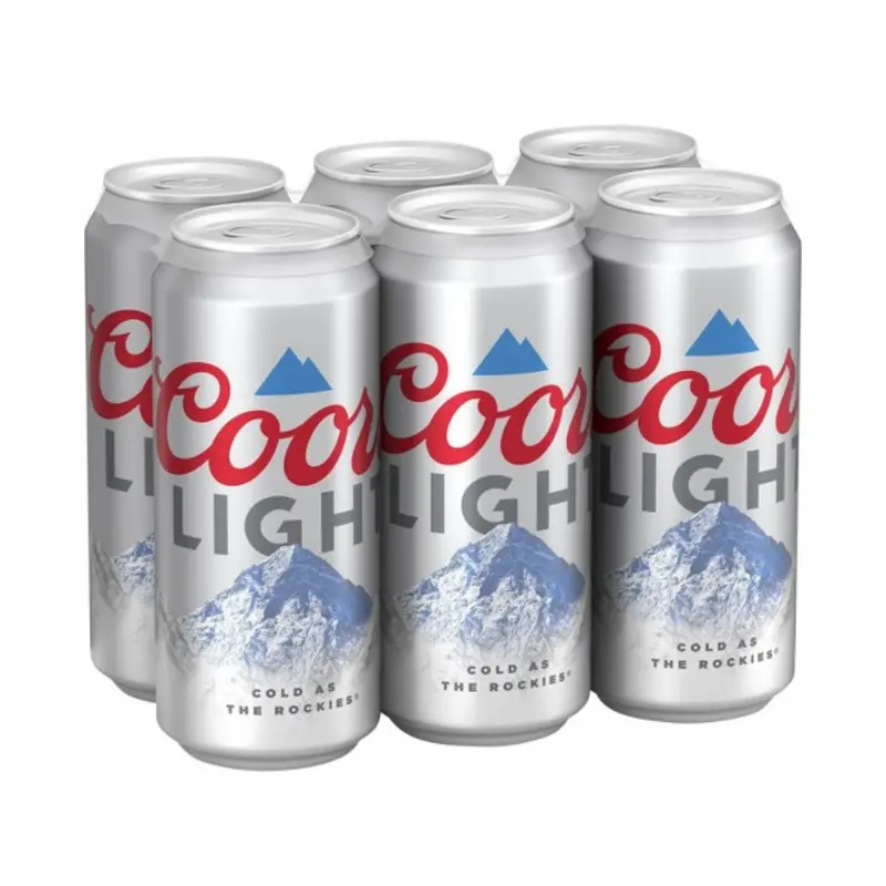 Coors Light 6p Can