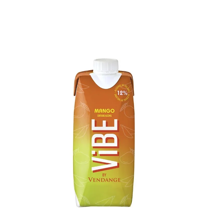 Vibe Twisted Sips By Vendange Mango Wine 500ml