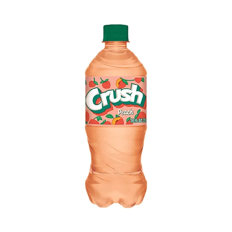 Crush Peach Soda - 20 Fl