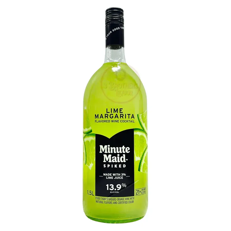 Minute Maid Wine Cocktail, Spiked, Lime Margarita
