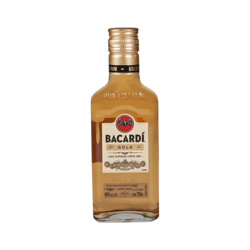 Bacardi Gold Rum - 200ml Bottle