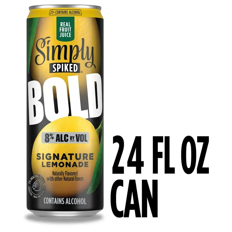 Simply Spiked Bold Signature Lemonade 24oz Can
