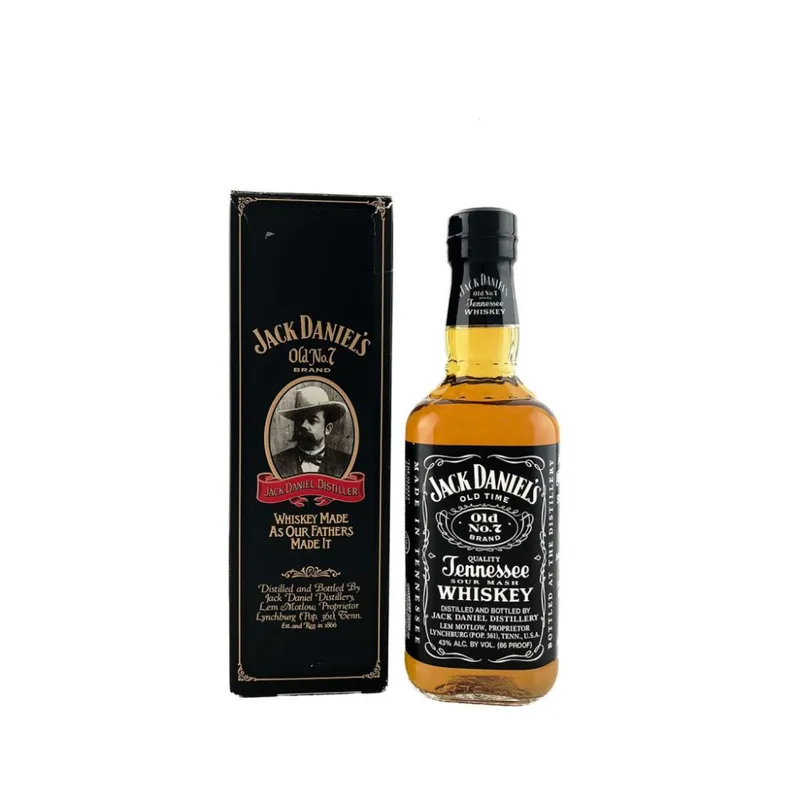 Jack Daniel's Old No. 7 Tennessee Whiskey, 375 mL Bottle, 80 Proof