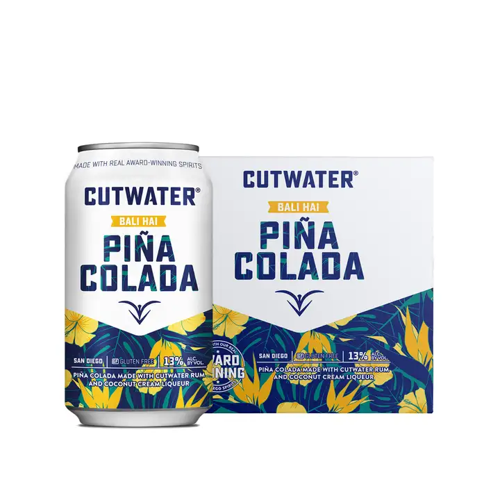 Cutwater Pina Colada Cocktail - 4pk/355ml Cans