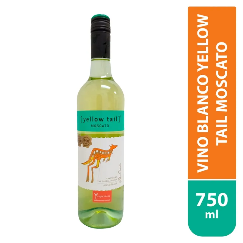 Yellow Tail Moscato Australia White Wine, 750 Ml