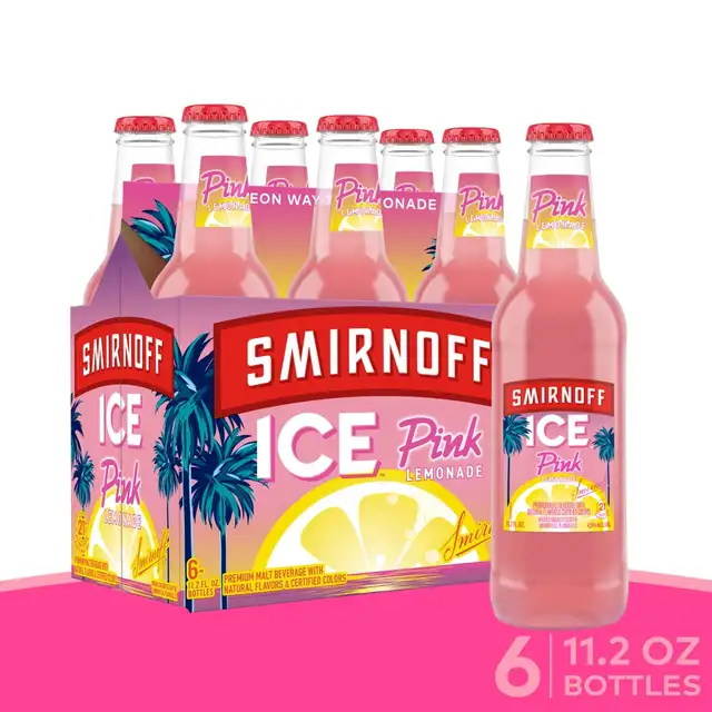 Smirnoff Ice Premium Pink Lemonade Malt Beverage
