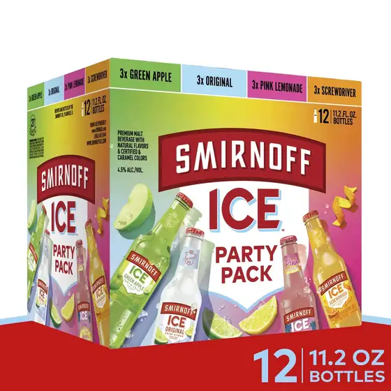 Smirnoff Ice Variety Party Pack 12PK 11.2oz Bottles