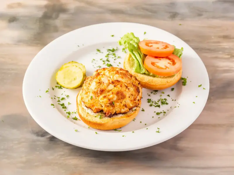 Jumbo Lump Crab Cake Sandwich