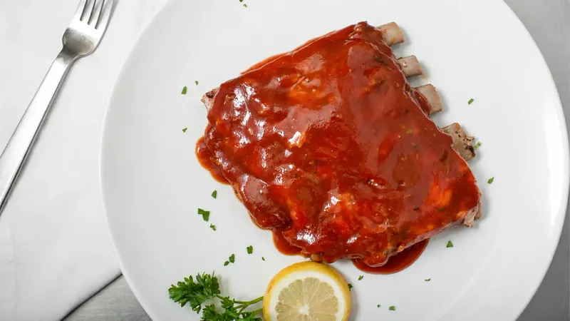 1/2 Rack Of BBQ Ribs