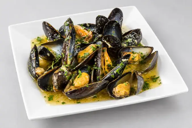 Mussles in Garlic Butter