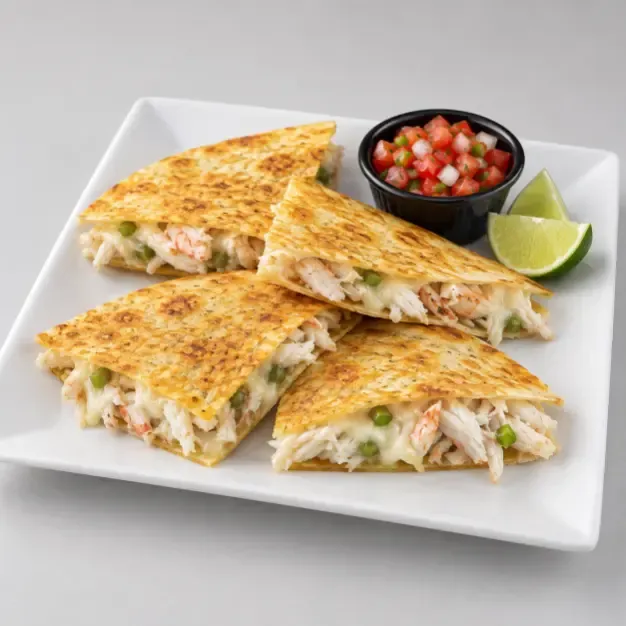 Crabmeat Quesadilla