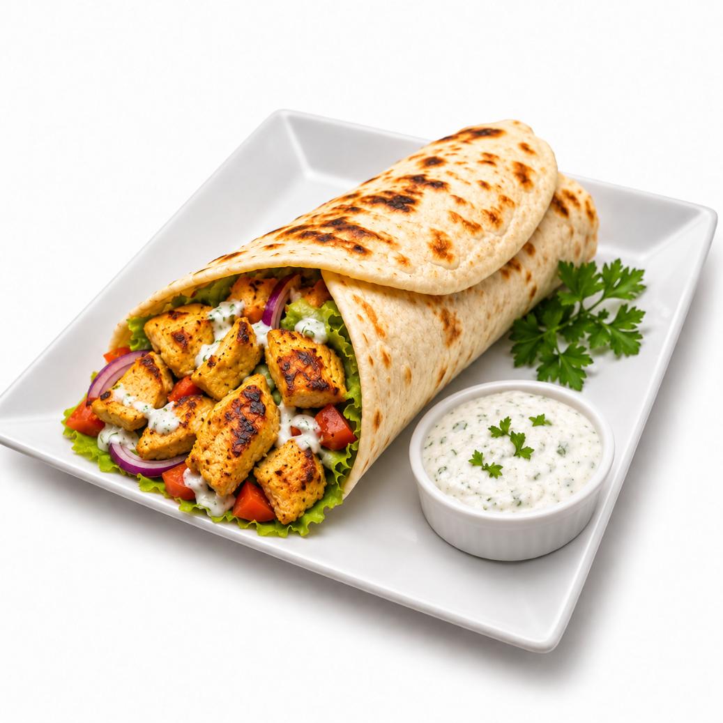 Chicken Jooje Wrap