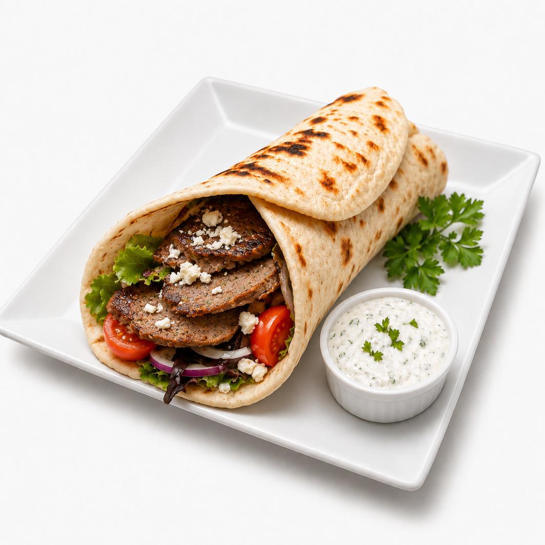 Lamb Gyro Wrap