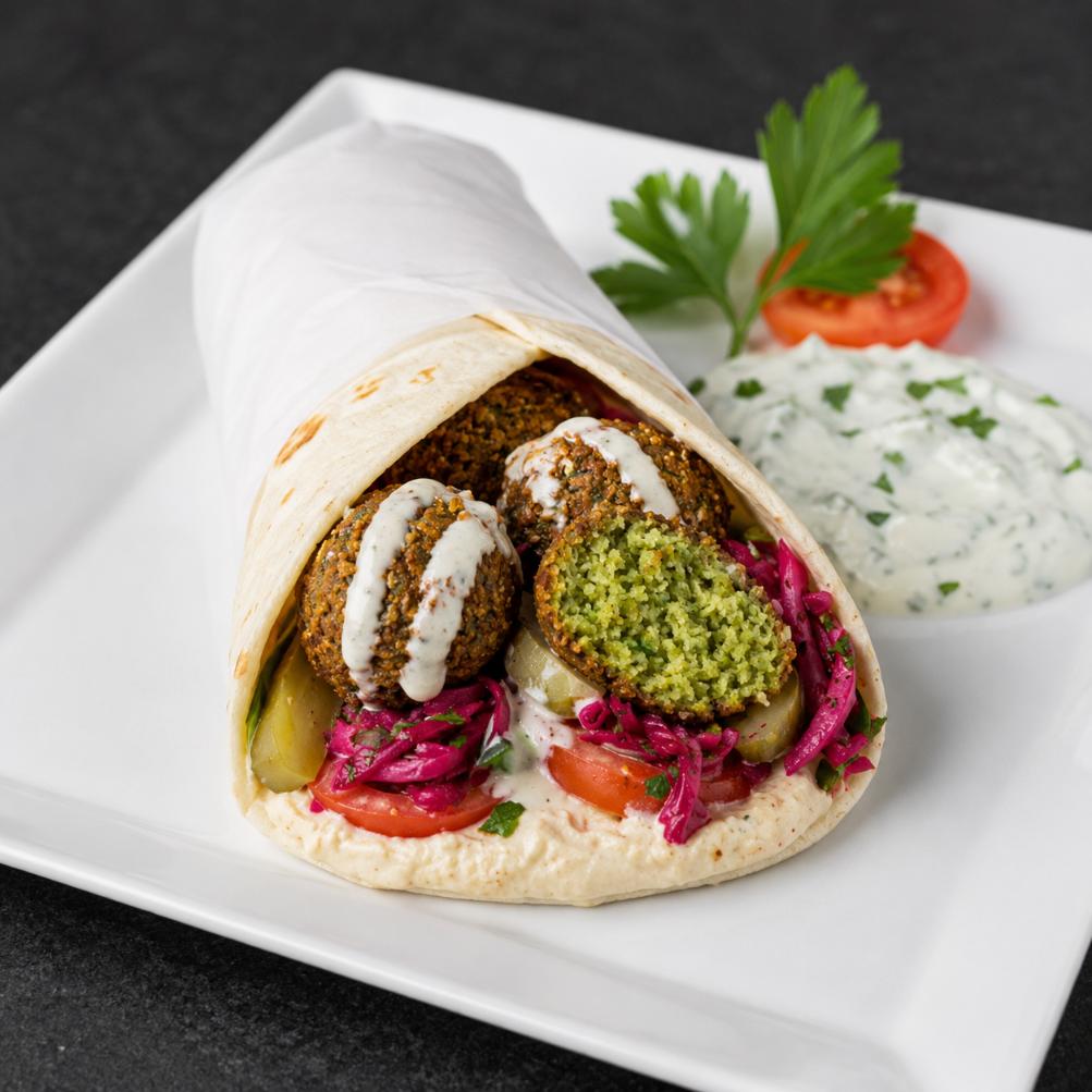Falafel wrap