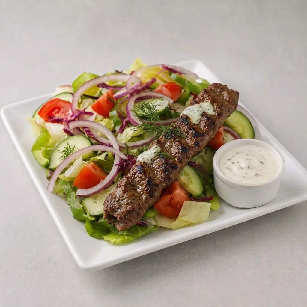 Beef Kabab Salad