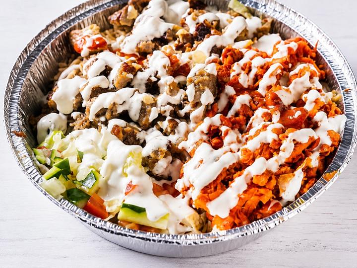 Lamb Gyro and Chicken Mix